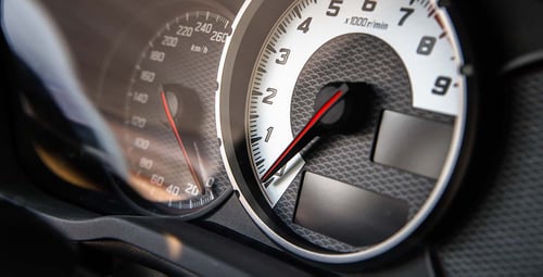 varvmätare i en bil
